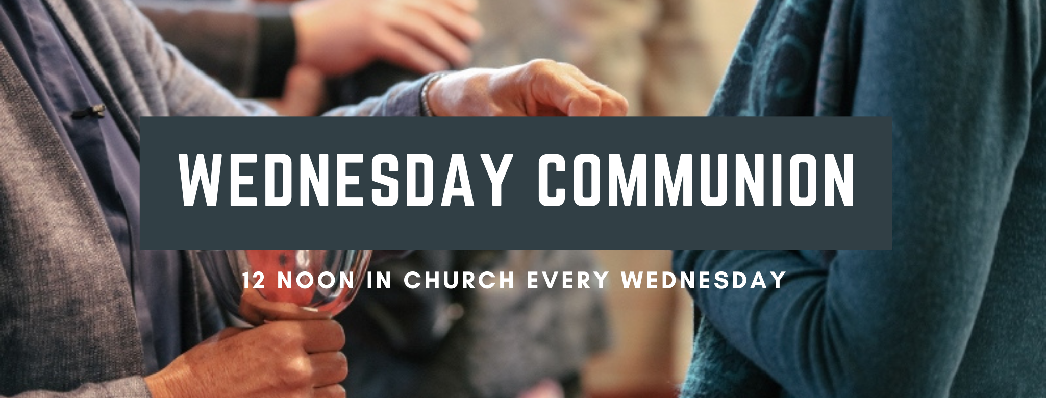 Wednesday Communion web banner